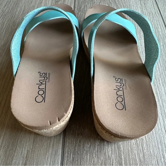 NEW Corkys Obviously Wedge Sandal Size 9 - Picture 10 of 12